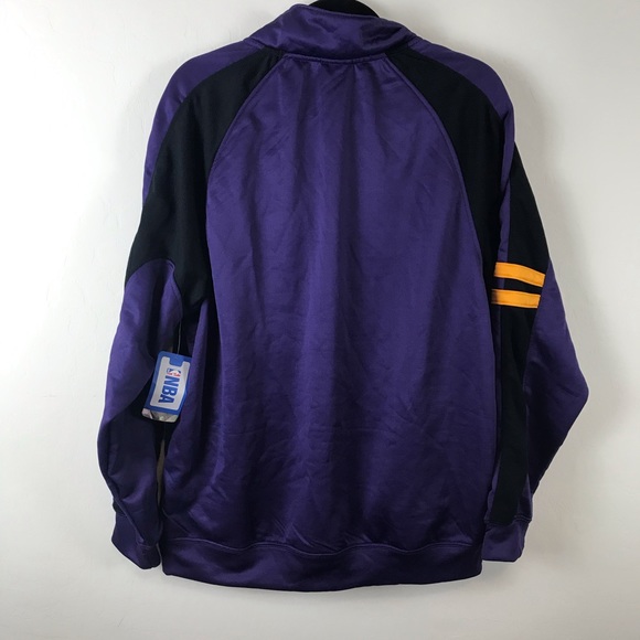 LA LAKERS track Jacket sz M - Picture 2 of 6